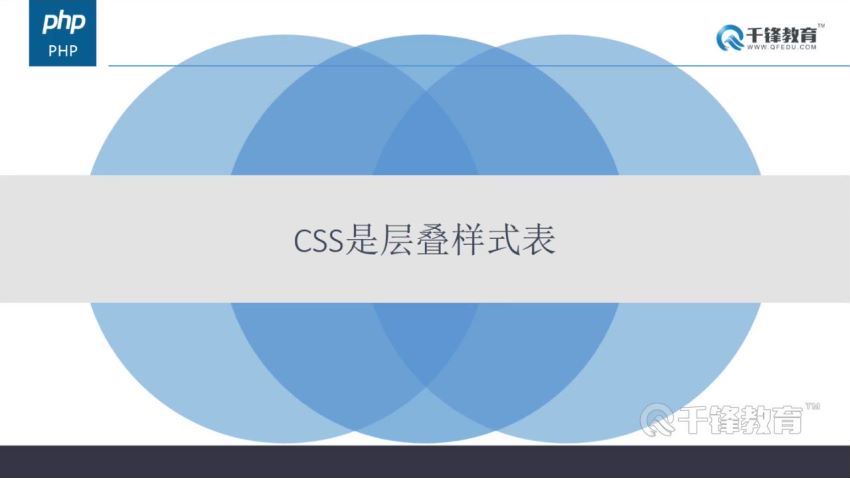 【千锋PHP】CSS入门到实战教程（18集）  百度网盘(398.35M)